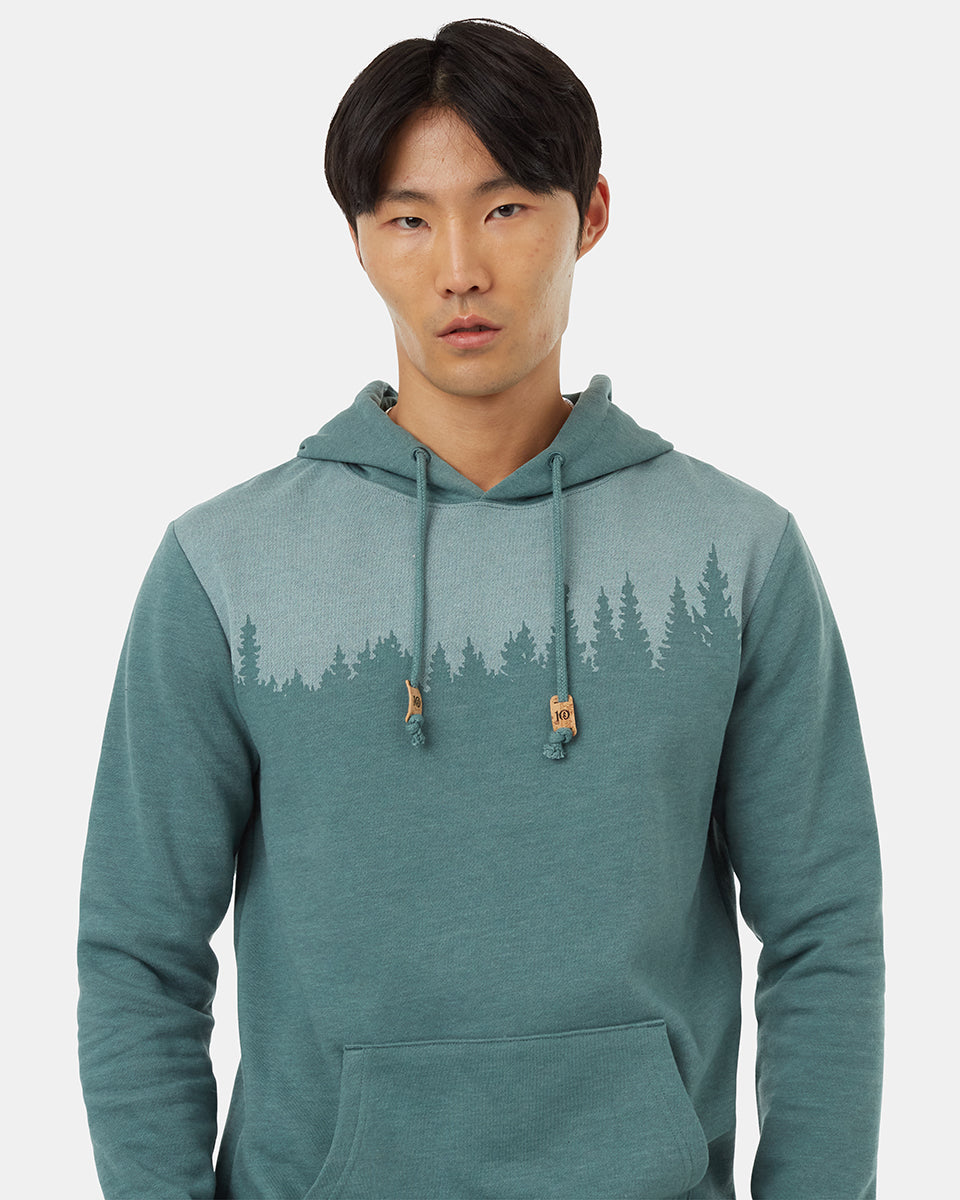 Tentree Men's Juniper Hoodie - Silver Pine Heather White