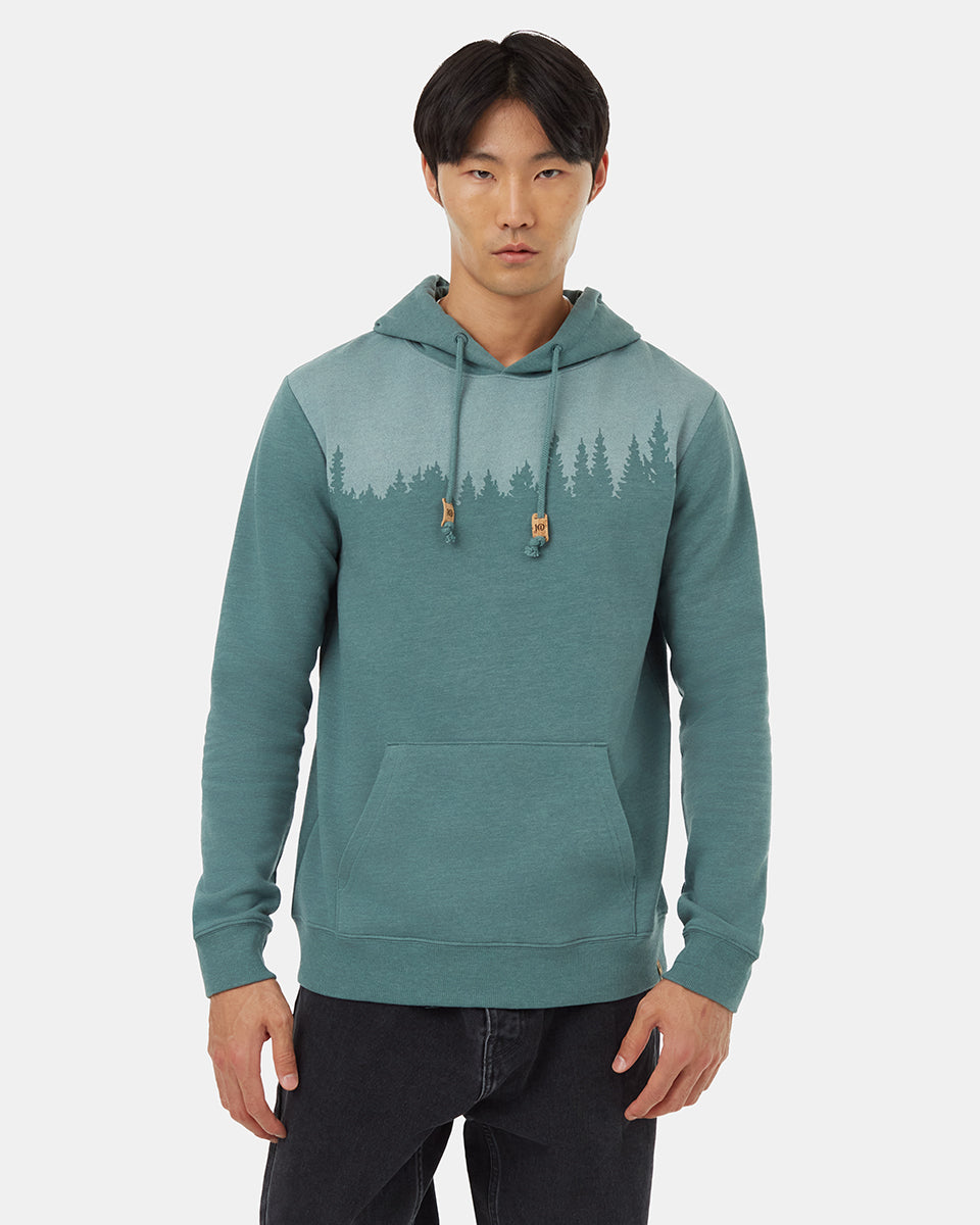 Tentree Men's Juniper Hoodie - Silver Pine Heather White