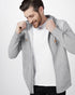 Tentree Juniper Zip Hoodie - Hi Rise Grey Heather