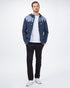 Tentree Juniper Zip Hoodie - Dress Blue Heather