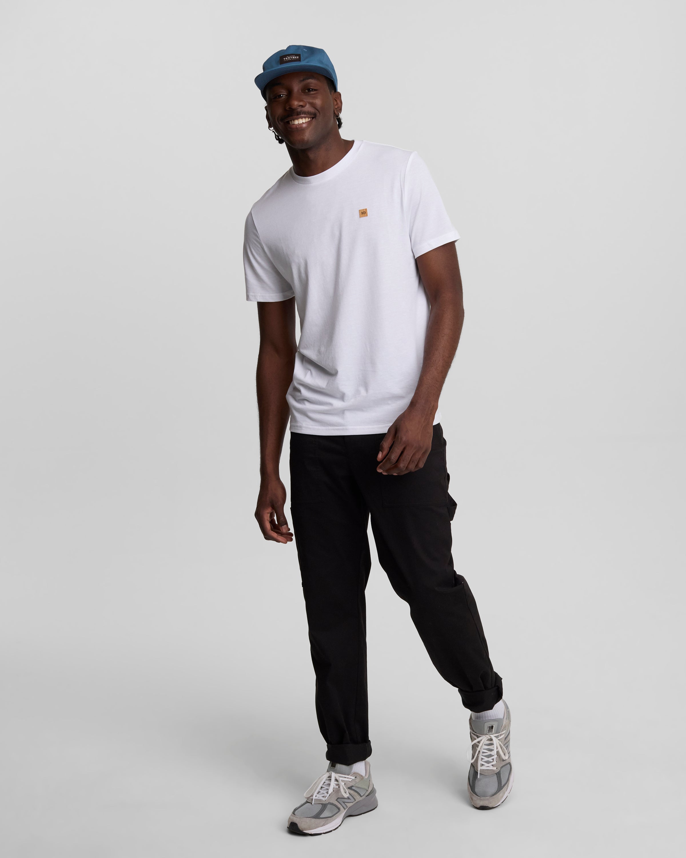 Tentree TreeBlend Baker T-Shirt - White