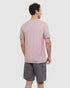 Tentree Men's TreeBlend Baker T-Shirt - Vintage Mauve Heather