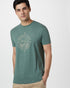 Tentree Support Classic T-Shirt - Forest Green Heather