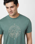 Tentree Support Classic T-Shirt - Forest Green Heather