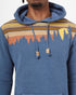 Tentree Retro Juniper Hoodie - Spruce Blue Heather