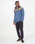 Tentree Retro Juniper Hoodie - Spruce Blue Heather