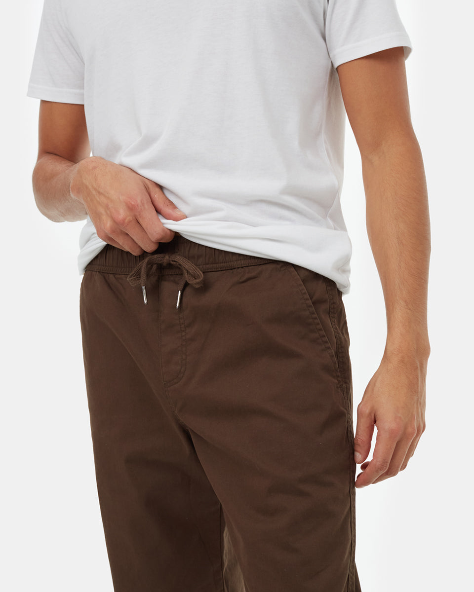 Tentree Men's Twill Classic Jogger - Slate Brown