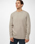 Tentree Highline Crew Sweater - Desert Taupe Heather