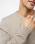 Tentree Highline Crew Sweater - Desert Taupe Heather