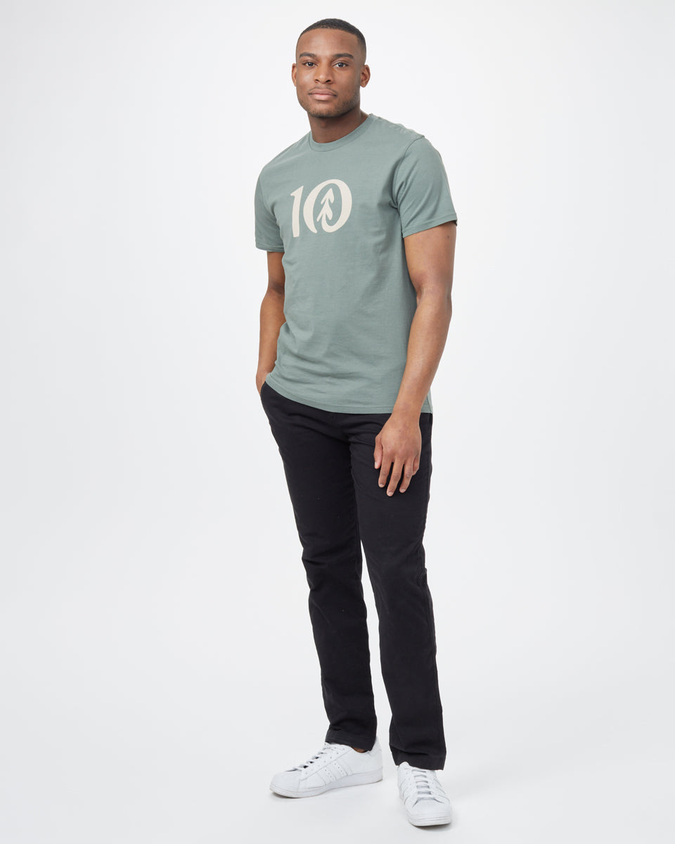 Tentree Ten T-Shirt - Agave Green