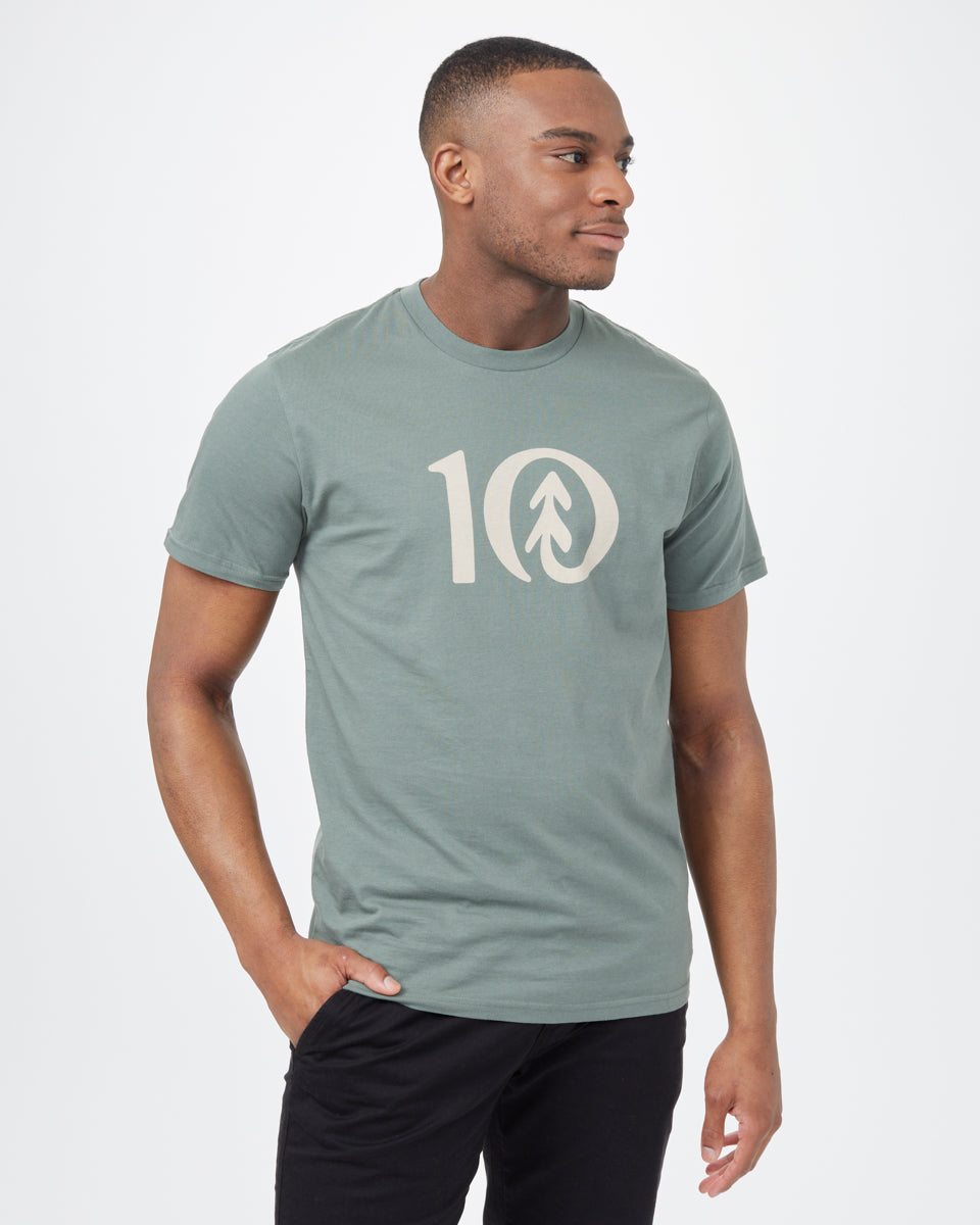 Tentree Ten T-Shirt - Agave Green