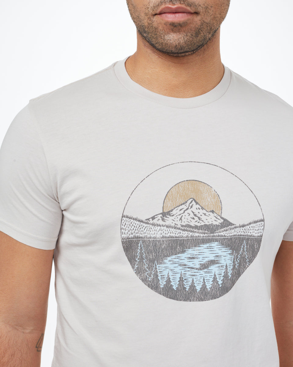 Tentree Portal T-Shirt - Silver Cloud Grey
