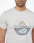 Tentree Portal T-Shirt - Silver Cloud Grey