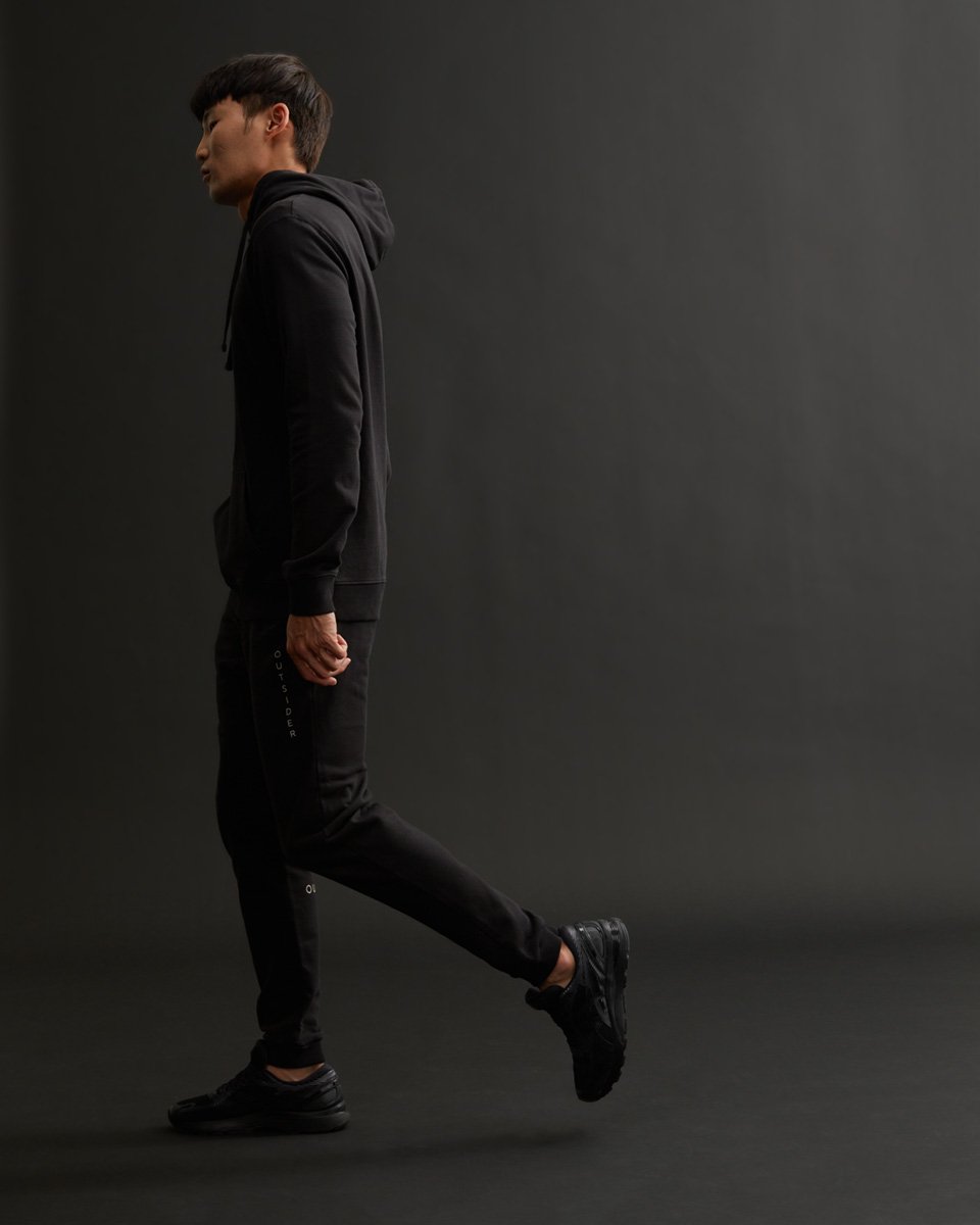 Tentree Outsider Sweatpants - Meteorite Black