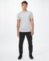Tentree Embroidered Ten T-Shirt - Hi Rise Grey Heather