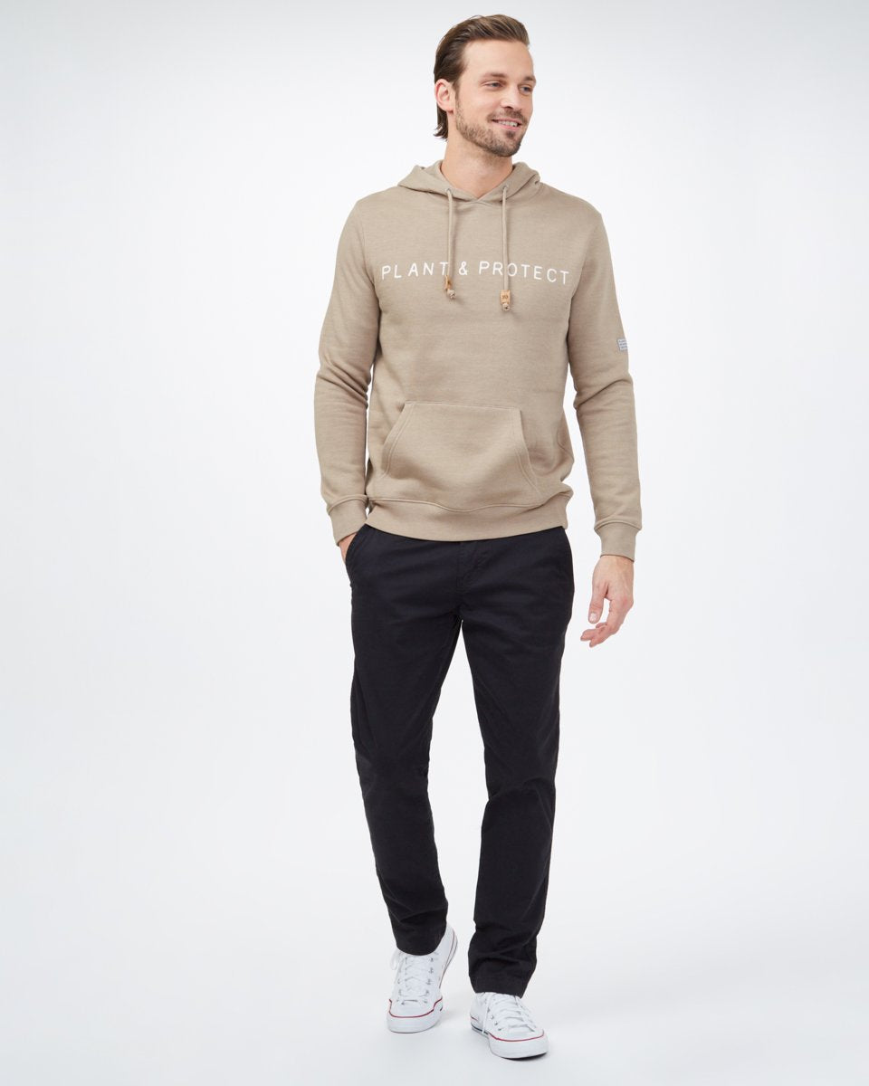 Tentree Plant and Protect Hoodie - Khaki Heather
