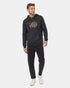 Tentree Men's Woodgrain Ten Hoodie - Meteorite Black Heather