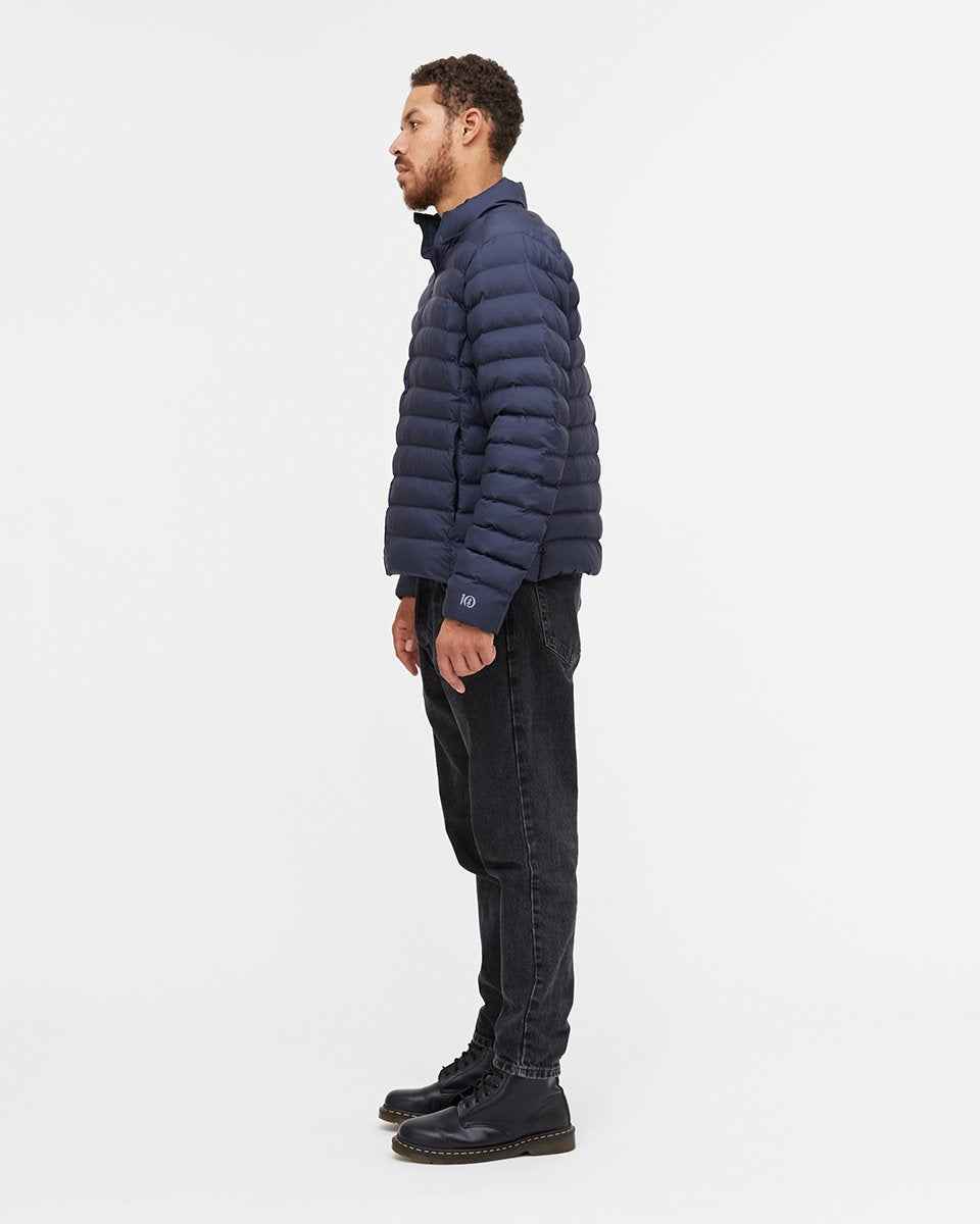 Tentree Cloud Shell Packable Puffer - Midnight Blue