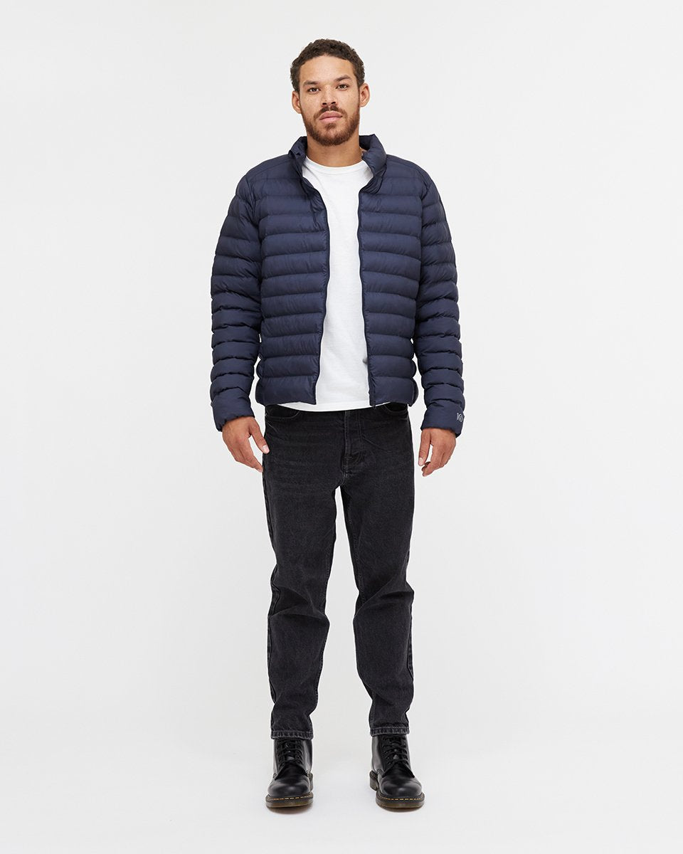 Tentree Cloud Shell Packable Puffer - Midnight Blue