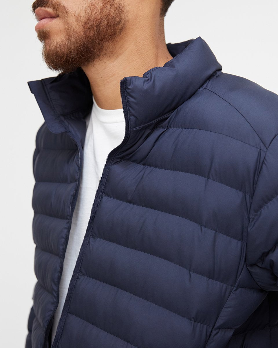 Tentree Cloud Shell Packable Puffer - Midnight Blue