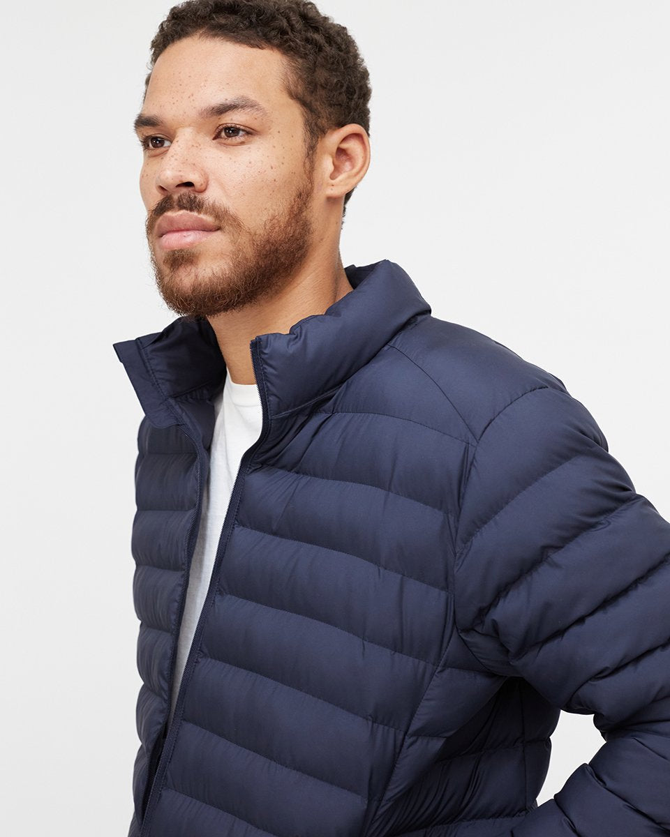 Tentree Cloud Shell Packable Puffer - Midnight Blue