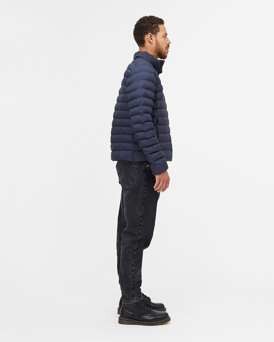 Tentree Cloud Shell Packable Puffer - Midnight Blue