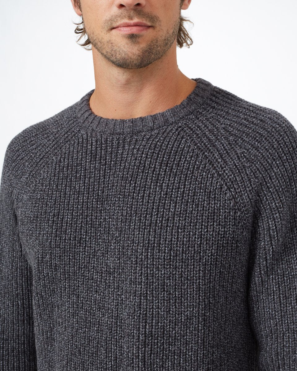 Tentree Highline Wool Crew Sweater - Eiffel Tower Twist