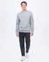Tentree Quilted Crew - Grey Heather