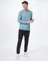 Tentree Quilted Crew - Storm Blue