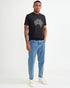 Tentree Australia Woodgrain T-Shirt - Meteorite Black