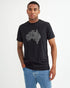 Tentree Australia Woodgrain T-Shirt - Meteorite Black