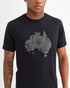 Tentree Australia Woodgrain T-Shirt - Meteorite Black