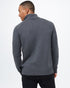Tentree Highline Mock Neck Sweater - Dark Grey Heather