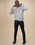 Tentree Nepal Embroidered Yak Hoodie - Hi Rise Grey Heather