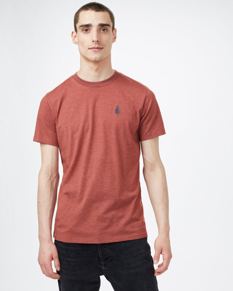 Tentree Golden Spruce T-Shirt - Henna Red