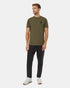 Tentree Men's Have You Seen Him T-Shirt - Olive Night Green Heather Meteorite Black