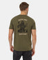 Tentree Men's Have You Seen Him T-Shirt - Olive Night Green Heather Meteorite Black