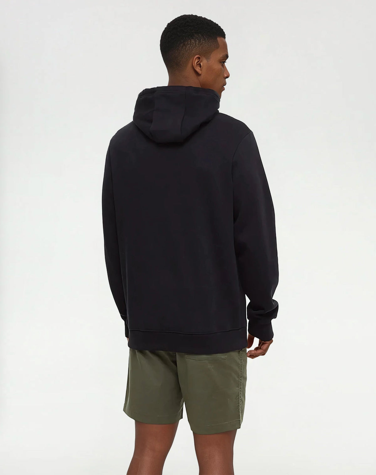 Tentree Men's Urban Skyline Hoodie - Meteorite Black Gulf Stream