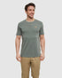 Tentree Men's TreeBlend Baker Henley - Agave Green