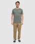 Tentree Men's TreeBlend Baker Henley - Agave Green