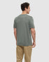 Tentree Men's TreeBlend Baker Henley - Agave Green