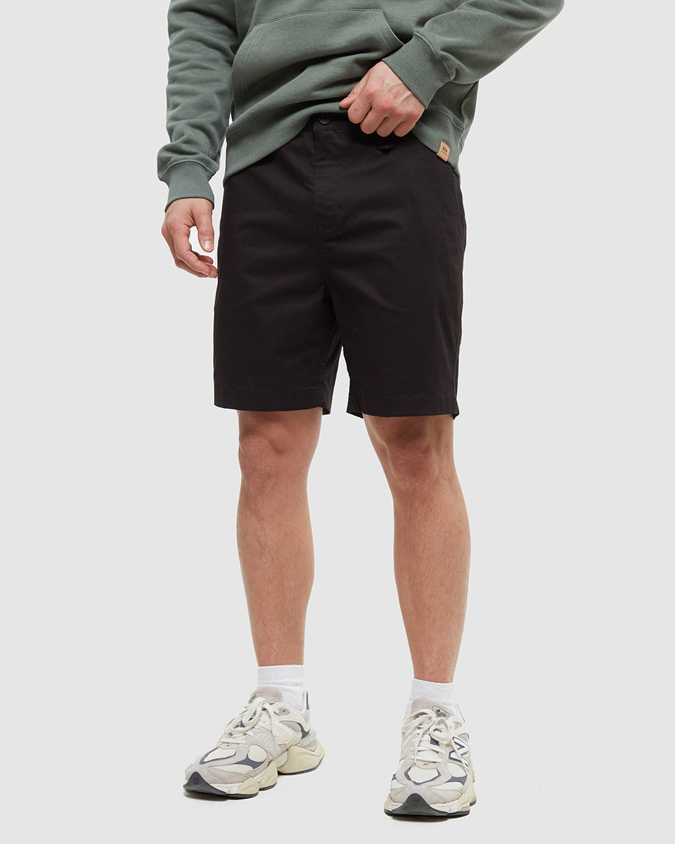 Tentree Men's TechBlend Latitude 7" Short - Meteorite Black