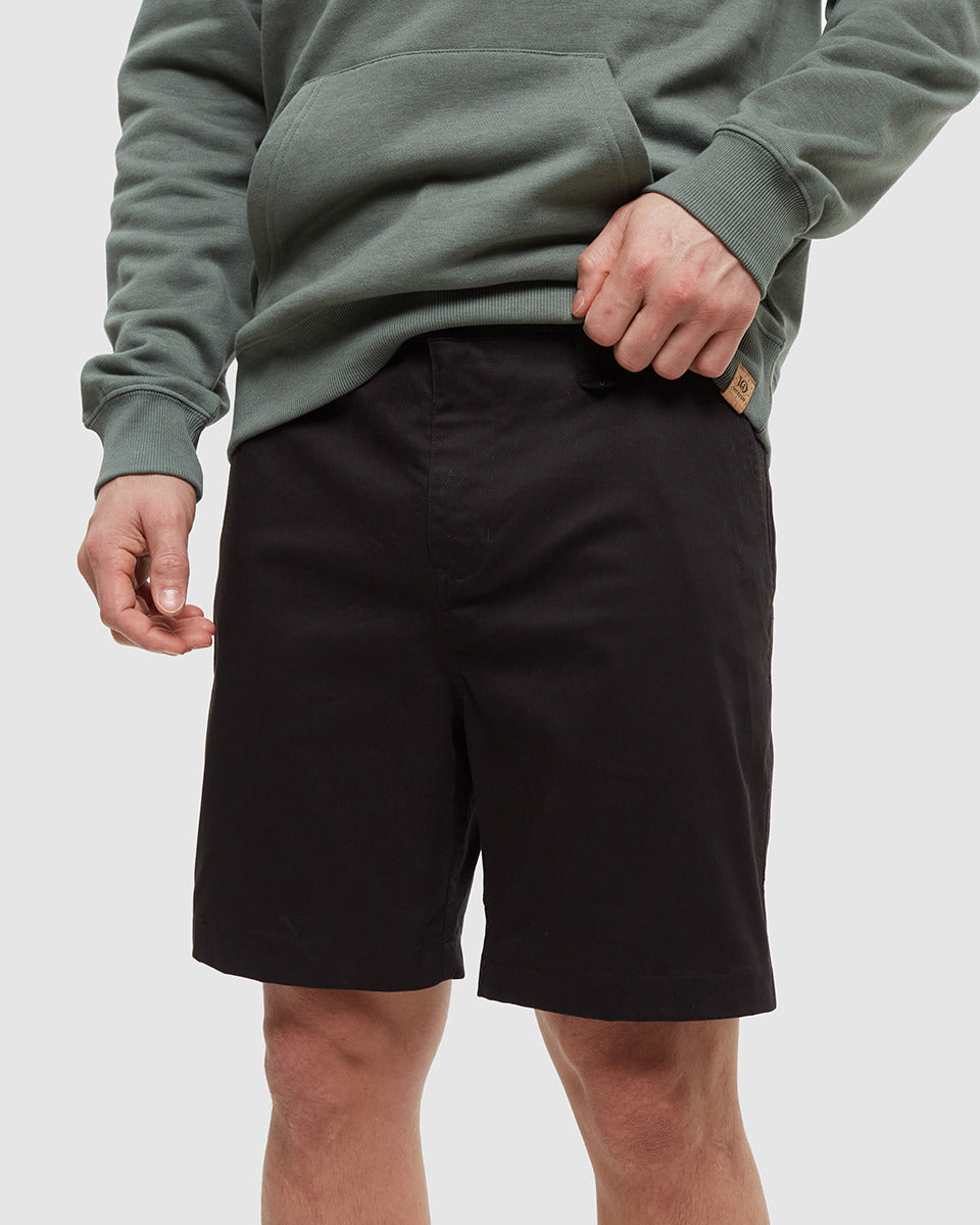 Tentree Men's TechBlend Latitude 7" Short - Meteorite Black