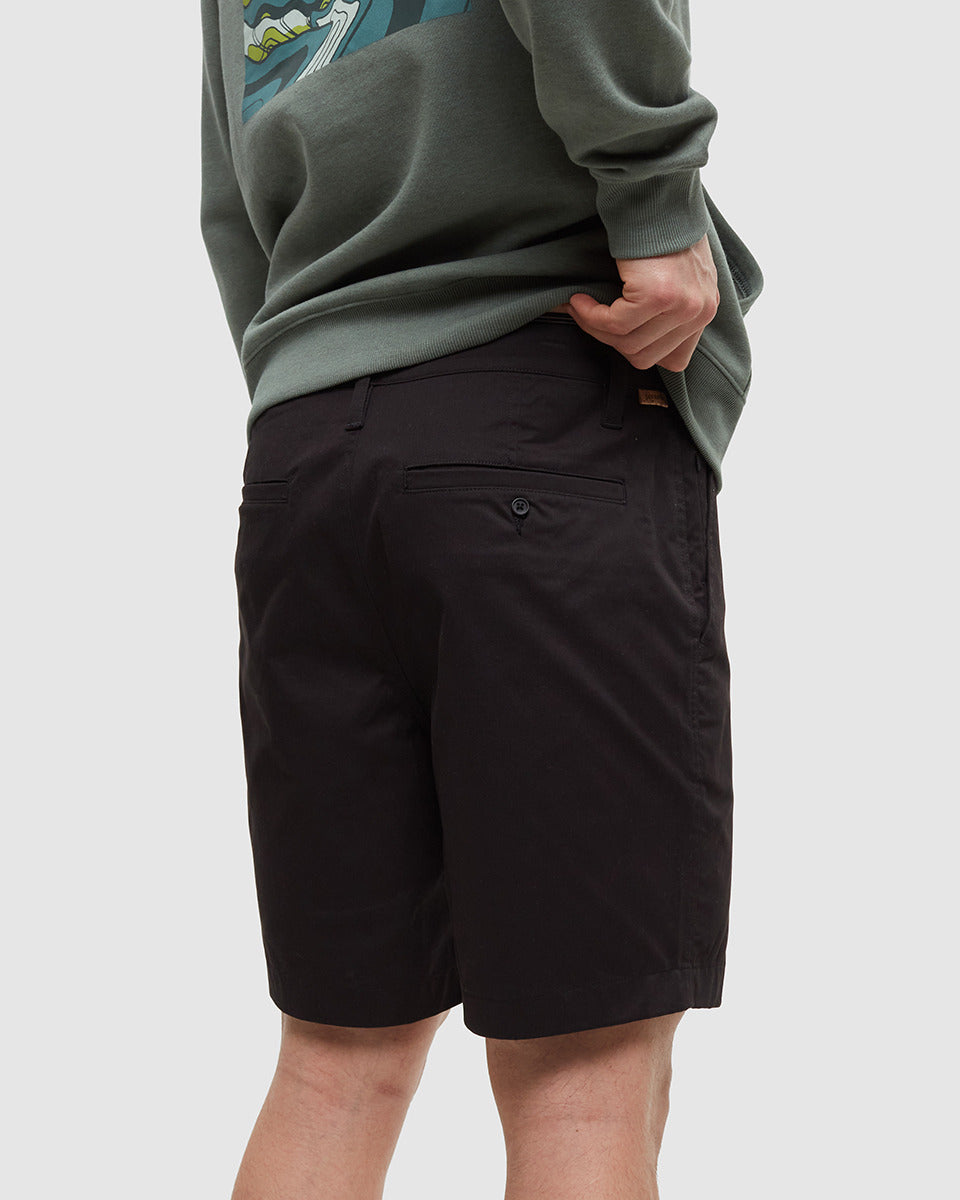 Tentree Men's TechBlend Latitude 7" Short - Meteorite Black
