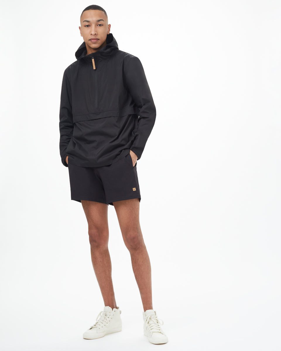 Tentree Ungendered Anorak - Meteorite Black