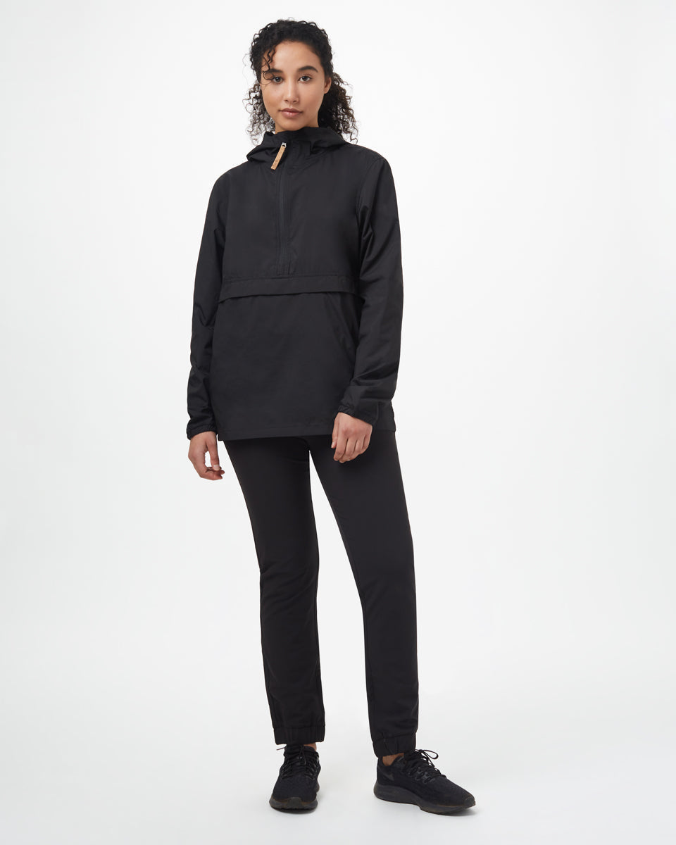 Tentree Ungendered Anorak - Meteorite Black