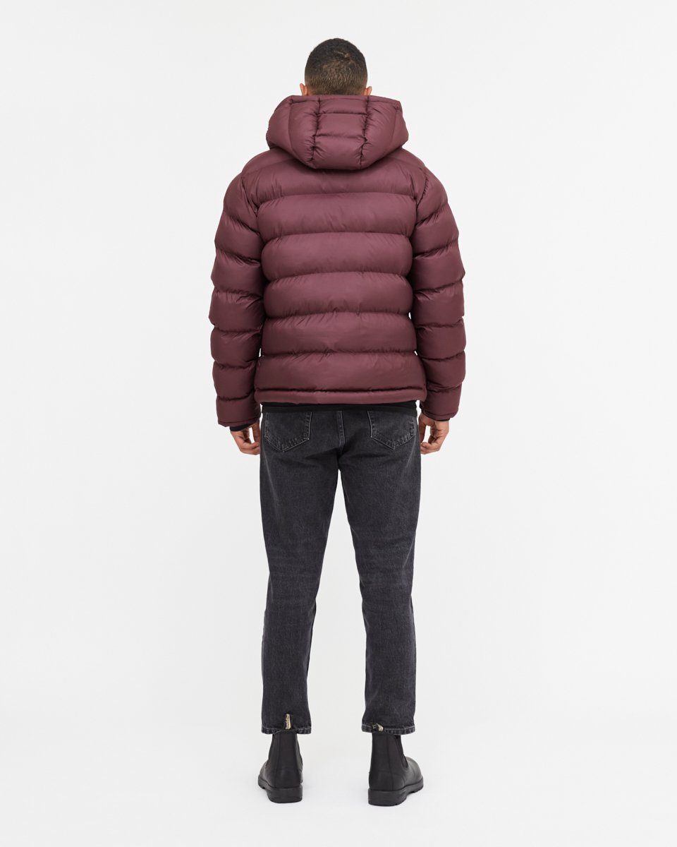 Tentree Ungendered Cloud Shell Mid-Length Puffer - Mulberry