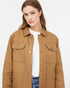 Tentree Treeline Canvas Unisex Jacket - Foxtrot Brown