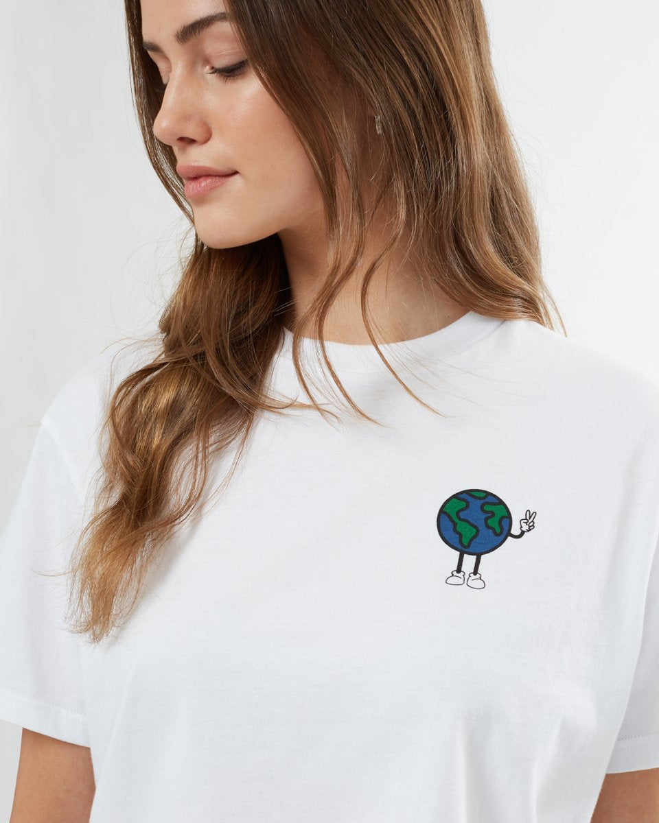 Tentree Peace Man Unisex T-Shirt - White