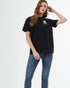 Tentree Tree Man Unisex T-Shirt - Jet Black